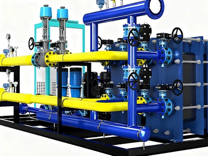 Unattended heat exchanger unit Unattended heat exchanger unit